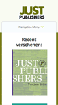 Mobile Screenshot of justpublishers.nl